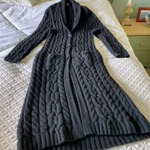 Lands End full length 100% Cashmere Sweater